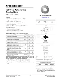AFGB30T65SQDN Datenblatt Cover