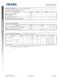 B320AF-13 Datasheet Pagina 2