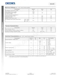 BAS299-7 Datasheet Pagina 2