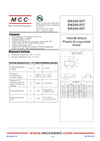 BAS40T-TP Datenblatt Cover