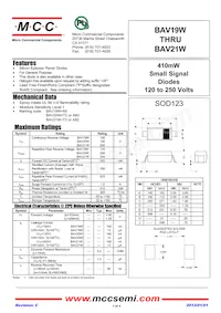 BAV20W-TP數據表 封面