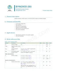 BYW29ED-200 Datasheet Copertura