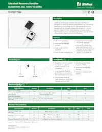 DUR60120W Datenblatt Cover