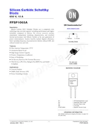 FFSP1065A Datasheet Copertura