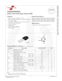 FGA50T65SHD數據表 頁面 2