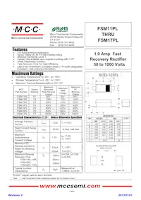 FSM14PL-TP Datasheet Copertura