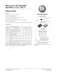 FSV15150V數據表 封面