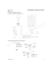 IRG4BC10SD-LPBF Datasheet Pagina 11