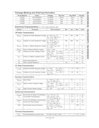 ISL9V5036S3 Datasheet Page 2