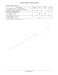 MBR5H100MFST3G數據表 頁面 2