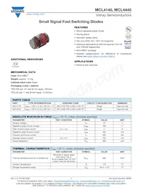 MCL4148-TR3 Datasheet Cover
