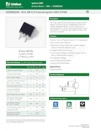 NGB8202ANTF4G Datasheet Copertura