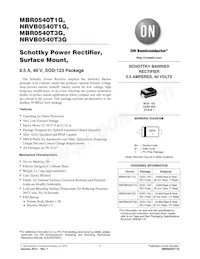 NRVB0540T3G Datenblatt Cover