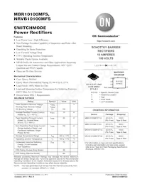 NRVB10100MFST3G數據表 封面