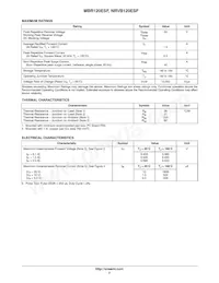 NRVB120ESFT3G Datasheet Page 2