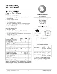 NRVB5100MFST3G數據表 封面