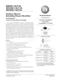 NRVBM110LT1G Datasheet Copertura