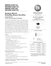NRVBM120ET3G Datasheet Cover
