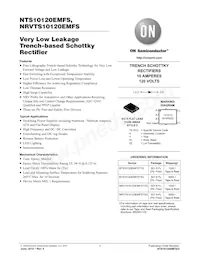 NRVTS10120EMFST1G Datasheet Copertura