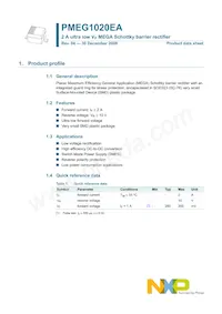 PMEG1020EA數據表 頁面 2