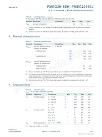 PMEG2015EH Datasheet Page 3