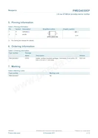 PMEG4030EP Datasheet Pagina 2