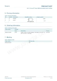 PMEG40T30EPX Datenblatt Seite 2