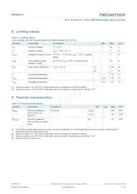 PMEG40T50EPX數據表 頁面 3