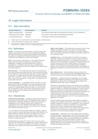 PSMN4R6-100XS Datasheet Pagina 14