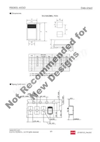 RB060L-40DDTE25 Datasheet Pagina 5