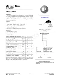 RURG8060 Datasheet Copertura