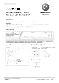 SB02-09C-TB-E Datasheet Copertura