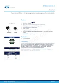 STPSC8H065G2Y-TR Datenblatt Cover