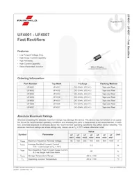 UF4001 Datasheet Pagina 2