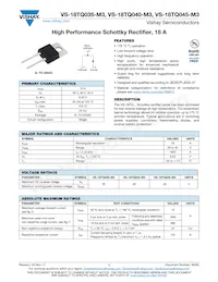 VS-18TQ045-M3 Datasheet Copertura