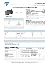 VS-20MQ100-M3/5AT Datenblatt Cover