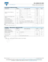 VS-20MQ100-M3/5AT Datasheet Pagina 2