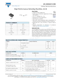 VS-30BQ015-M3/9AT數據表 封面