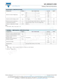 VS-30BQ015-M3/9AT Datasheet Pagina 2