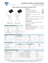 VS-65APS12LHM3 Datenblatt Cover