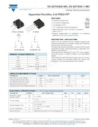 VS-8ETX06STRR-M3 Datenblatt Cover