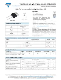 VS-8TQ080-M3 Datenblatt Cover