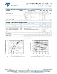 VS-ETL1506STRR-M3 Datasheet Page 2