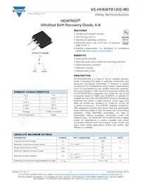 VS-HFA06TB120SR-M3 Datenblatt Cover