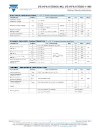 VS-HFA15TB60SR-M3 Datasheet Pagina 2