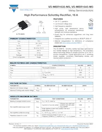 VS-MBR1645-M3 Datasheet Copertura