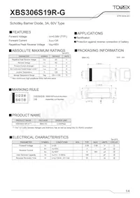 XBS306S19R-G Datenblatt Cover