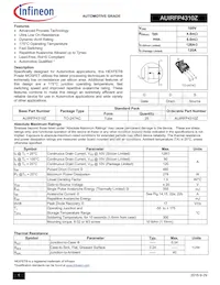 AUIRFP4310Z Datasheet Cover