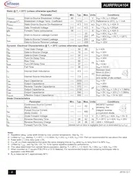 AUIRFU4104 Datasheet Page 2