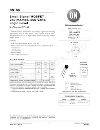 BS108ZL1G Datenblatt Cover